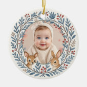 Baby First  Woodland Nordic Christmas Keepsake セラミックオーナメント (正面)