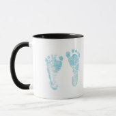 Baby foot print mug マグカップ (左)