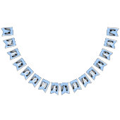 Baby Footprints For Baby Shower バンティングフラッグ (全)