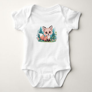 Baby fox  ベビーボディスーツ