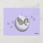 Baby Gecko in Egg  ポストカード (裏面)