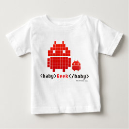 Baby Geek ベビーTシャツ