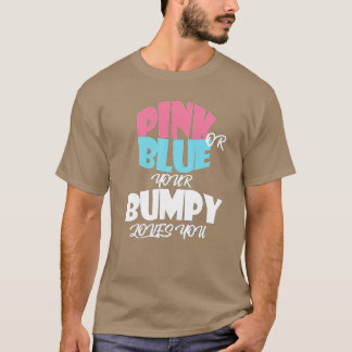 Baby Gender Reveal for BUMPY essentiel Tシャツ