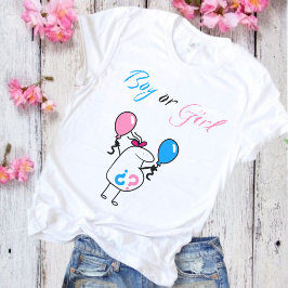 Baby Gender Reveal Party T-Shirt Tシャツ