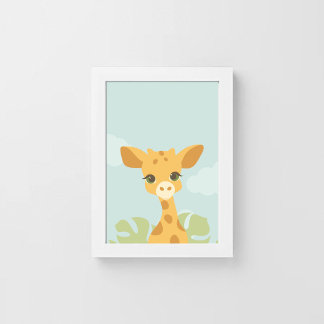 Baby Giraffe ポスター