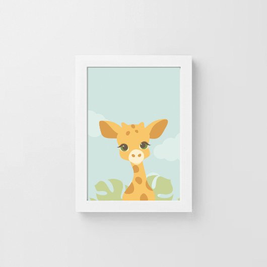 Baby Giraffe  ポスター