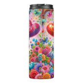 Baby Giraffe Multi Heart Balloon Wrap タンブラー (裏面)