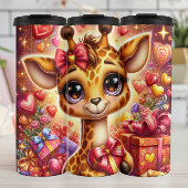 Baby Giraffe Valentine Gift Box Wrap タンブラー