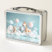 Baby Giraffe with all his friends メタルランチボックス (裏面)