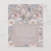 Baby Girlの発表を紹介 チラシ (裏面)