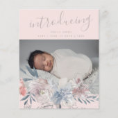 Baby Girlの発表を紹介 チラシ (正面)