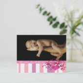 Baby Girlの発表 –  案内ポストカード (スタンド正面)