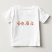Baby-girl born in 2024 ベビーTシャツ (裏面)