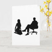 BABY GIRL DADDY DOM Kinky Greeting Cards for Her カード (黄色い花)