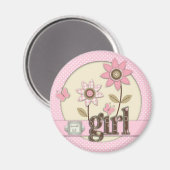 Baby Girl Magnet 2用 マグネット (正面/裏面)