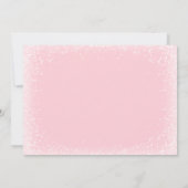 Baby Girl Merry Christmas Photo シーズンカード (裏面)