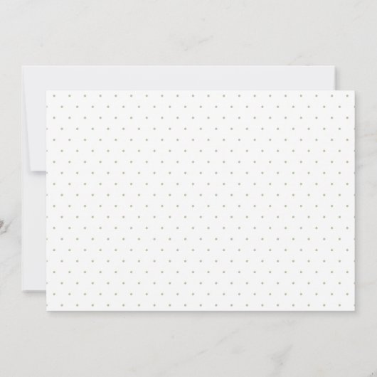 Baby Girl Minimalist 3写真誕生のお知らせ 案内状 (裏面)