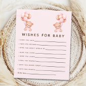 Baby Girl Shower - Teddy Bear Theme