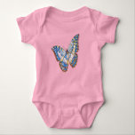 Baby Girl T-Shirt ベビーボディスーツ<br><div class="desc">Butterfly design for Baby Girl T-Shirt</div>