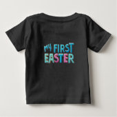 Baby Girl's First Easter ベビーTシャツ (裏面)