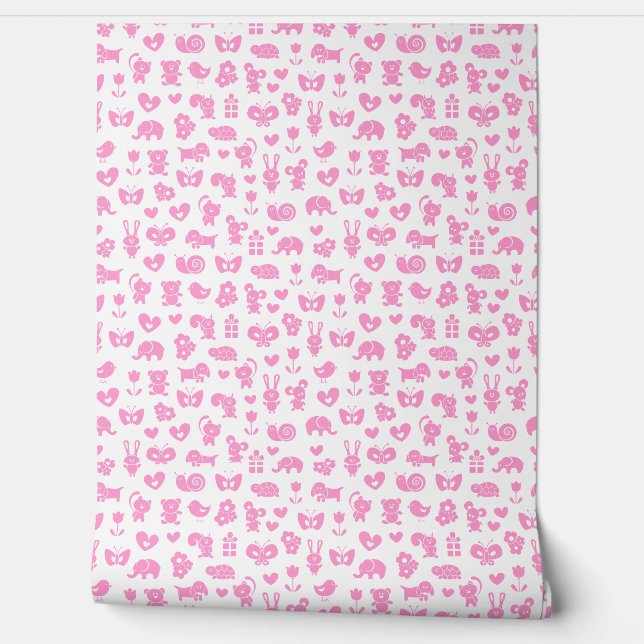 Baby Girl's Room 壁紙 (ほどく)