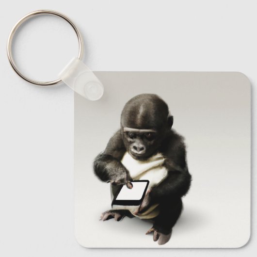 Baby gorilla Keyholder / チビゴリラのキーホルダー　Gorilla Life キーホルダー (正面)