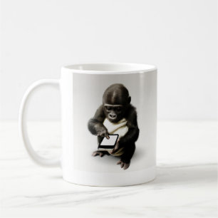 Baby gorilla Mug / チビゴリラのマグカップ Gorilla Life コーヒーマグカップ