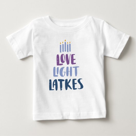 baby Hanukkah ベビーTシャツ (正面)