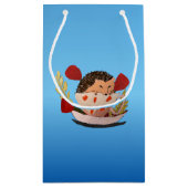 Baby Hedgehog スモールペーパーバッグ (裏面)