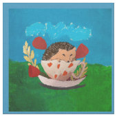 Baby Hedgehog ファブリック (クローズアップ)