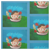 Baby Hedgehog ファブリック (見本)