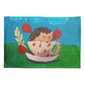 Baby Hedgehog 枕カバー (裏面)