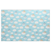 Baby Hercules and Pegasus Cloud Pattern Fabric ファブリック (ファットクウォーター)