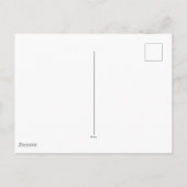 Baby Hercules and Pegasus Cloud Pattern Postcard ポストカード (裏面)