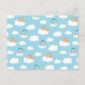 Baby Hercules and Pegasus Cloud Pattern Postcard ポストカード (正面)