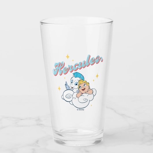 Baby Hercules and Pegasus on a Cloud Glass タンブラーグラス (正面)
