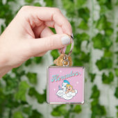 Baby Hercules and Pegasus on a Cloud Keychain キーホルダー (手)