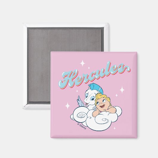 Baby Hercules and Pegasus on a Cloud Magnet マグネット (正面/裏面)