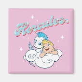 Baby Hercules and Pegasus on a Cloud Magnet マグネット (正面)