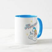 Baby Hercules and Pegasus on a Cloud Mug マグカップ (正面右)