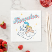 Baby Hercules and Pegasus on a Cloud Napkins スタンダードランチョンナプキン (インサイチュ)