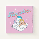 Baby Hercules and Pegasus on a Cloud Notebook ノートブック (裏面)