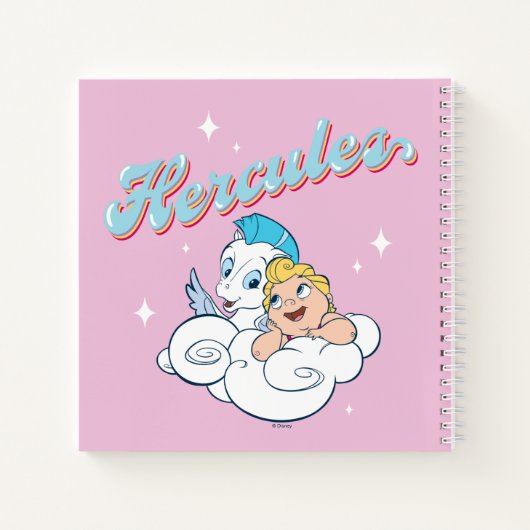 Baby Hercules and Pegasus on a Cloud Notebook ノートブック (裏面)