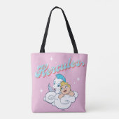 Baby Hercules and Pegasus on a Cloud Tote Bag トートバッグ (裏面)