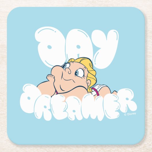 Baby Hercules - Day Dreamer Square Paper Coaster スクエアペーパーコースター (正面)
