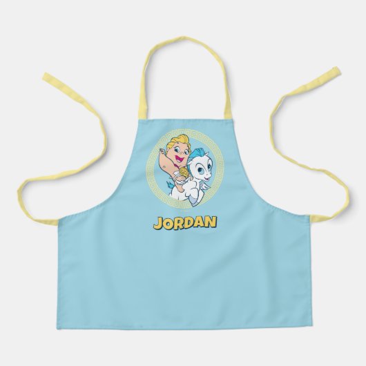 Baby Hercules Riding Pegasus Apron エプロン (正面)