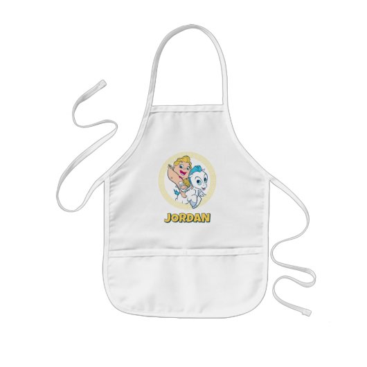 Baby Hercules Riding Pegasus Kids' Apron 子供用エプロン (正面)