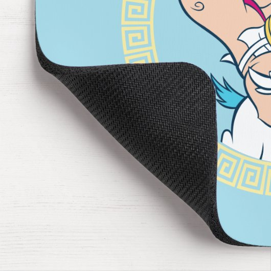 Baby Hercules Riding Pegasus Mouse Pad マウスパッド (コーナー)