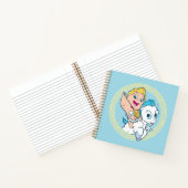 Baby Hercules Riding Pegasus Notebook ノートブック (内部)