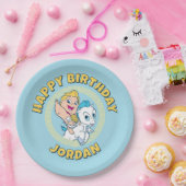 Baby Hercules Riding Pegasus Paper Plates ペーパープレート (パーティー)